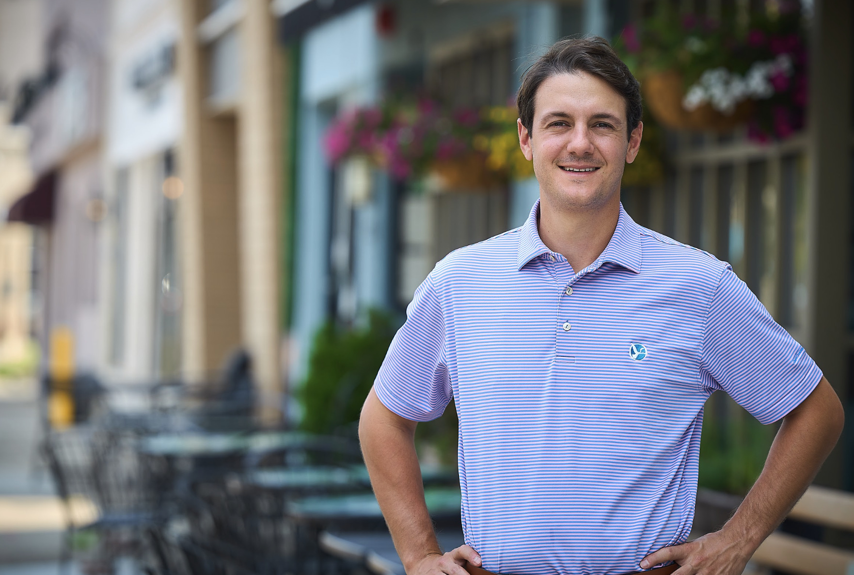 Ward 1 Councilman Todd Saunders in downtown Westfield